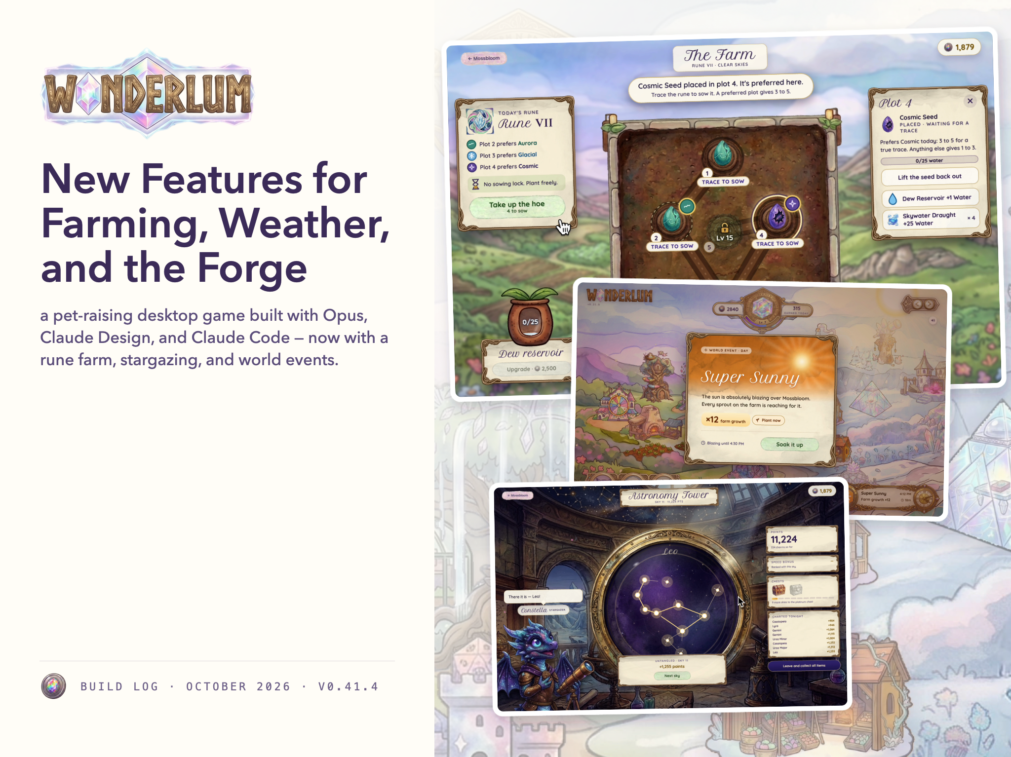 Wonderlum v0.41.4: Do More with More